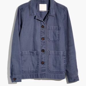 Madewell Garment-Dyed Ashwood Chore Coat Medium M
